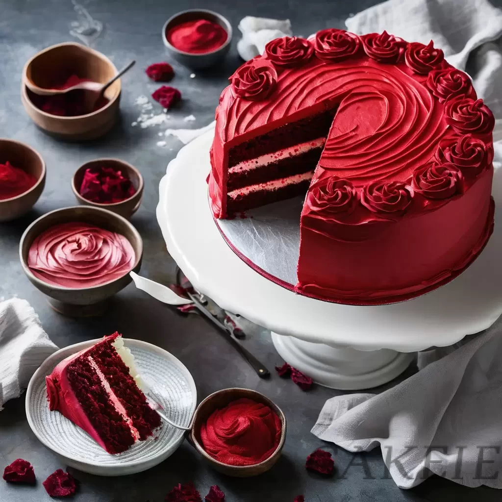 Fully Red Velvet Cake